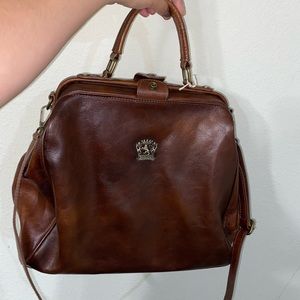 Pratesi Firenze Italian leather crossbody